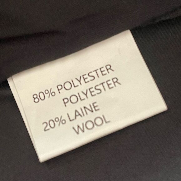 Classic Black Textured Blazer with Gold Buttons - Picture 4 of 4